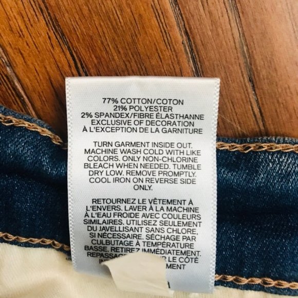 Express Embroidered High Rise Jeans - Picture 7 of 7